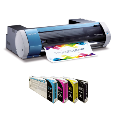 Impresora Cortadora Roland BN-20-A + Kit de Tintas DI-SX...