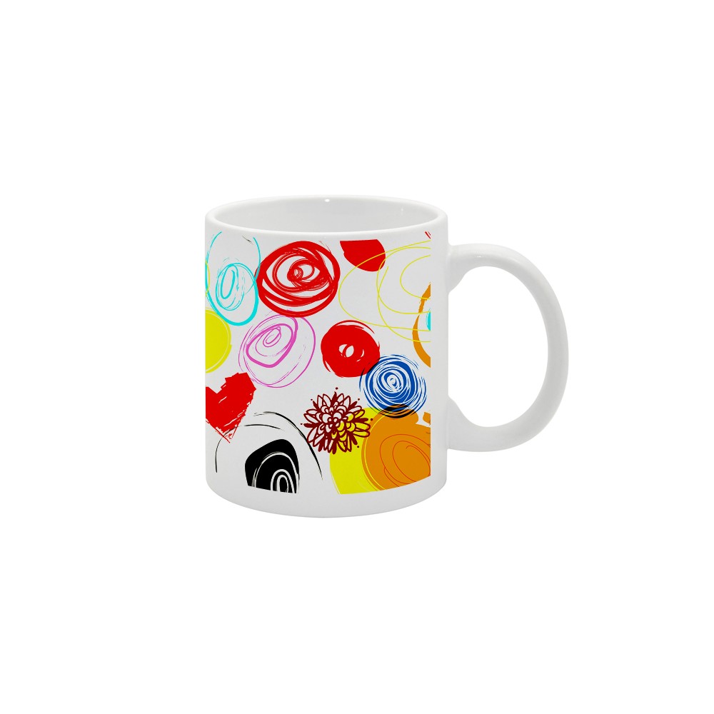 Taza Blanca 11oz con elegante acabado mate Sublimarts