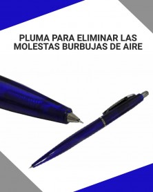 Pluma para Eliminar las Molestas Burbujas de Aire