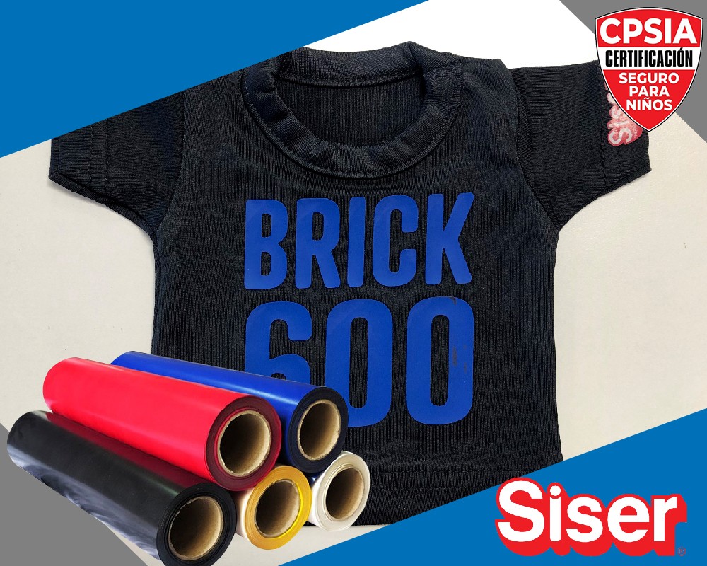 Siser Brick 600 – Vinil Textil 20″ Pulgadas (metro lineal) - Tecnowire