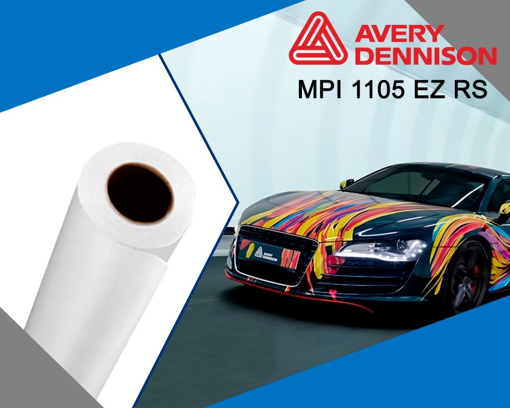 Vinil de impresion para Rotulacion de carros Avery MPI 1105 EZ RS